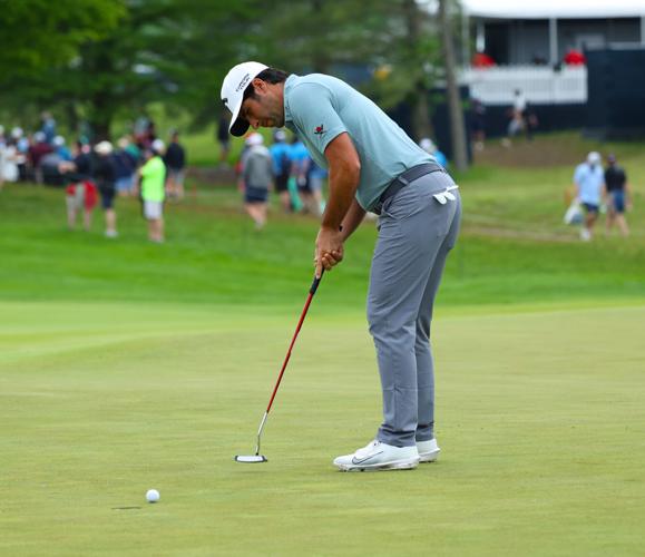 A putt at Valhalla on front 9.JPG