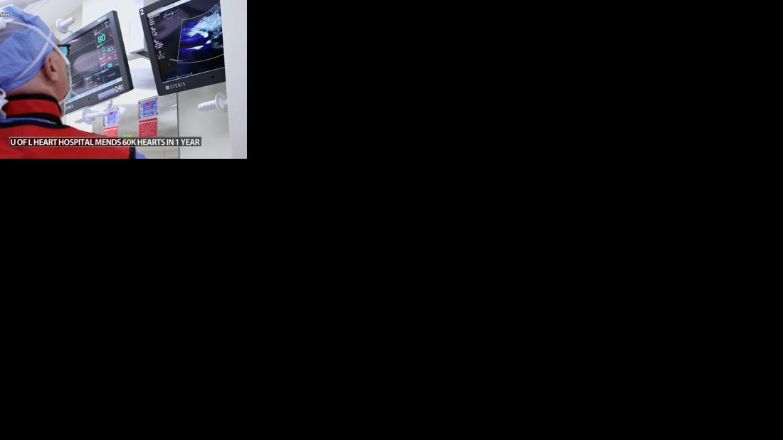 UofL Health Heart Hospital treats 60K hearts in first year - 8.29.23