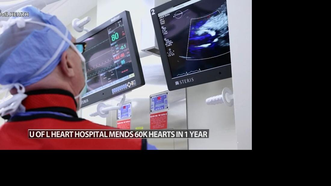 UofL Health Heart Hospital treats 60K hearts in first year - 8.29.23