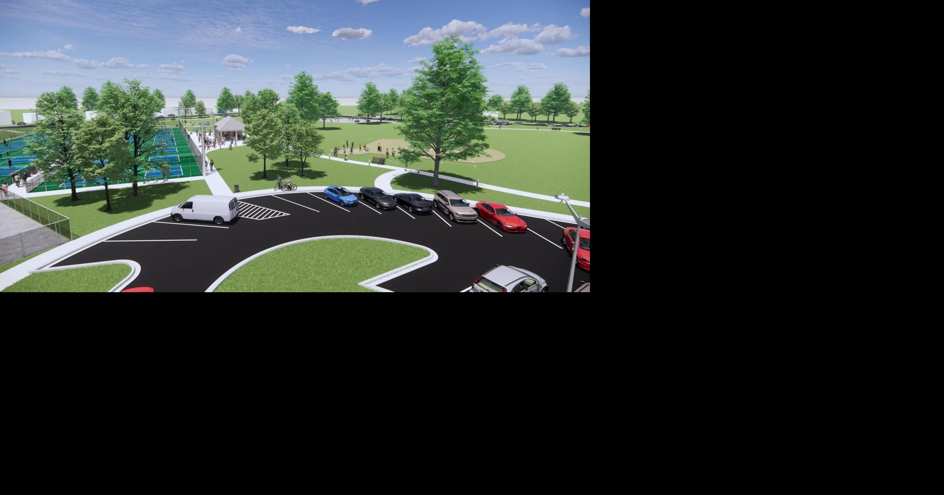 JeffersonvilleLottie Oglesby ParkPickleball courts plan 31423