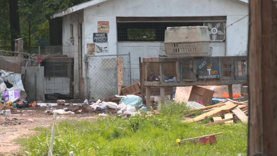 Shepherdsville animal farm remnants 7-24-24