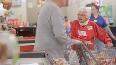 99 Year Old Kroger Employee Brings Smiles To Customers In