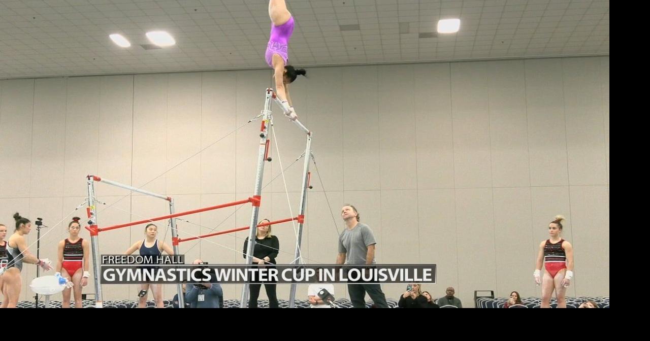 Kayla DiCello takes gold in USA Gymnastics Winter Cup. Olympic champ