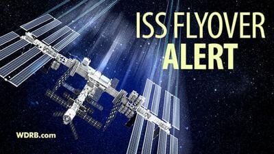 International Space Station visible in our area