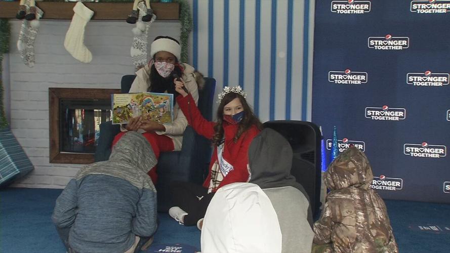 Holiday market held for students at J.B. Atkinson Academy (Dec. 15, 2020)