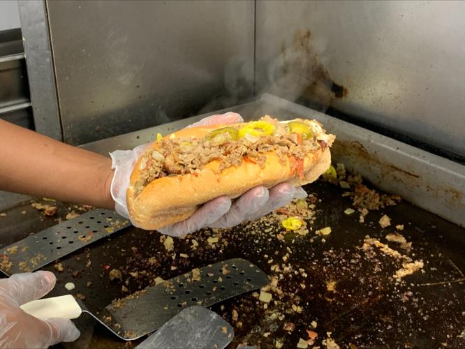 The original Barry's Cheesesteaks location in Louisville's Valley Station neighborhood