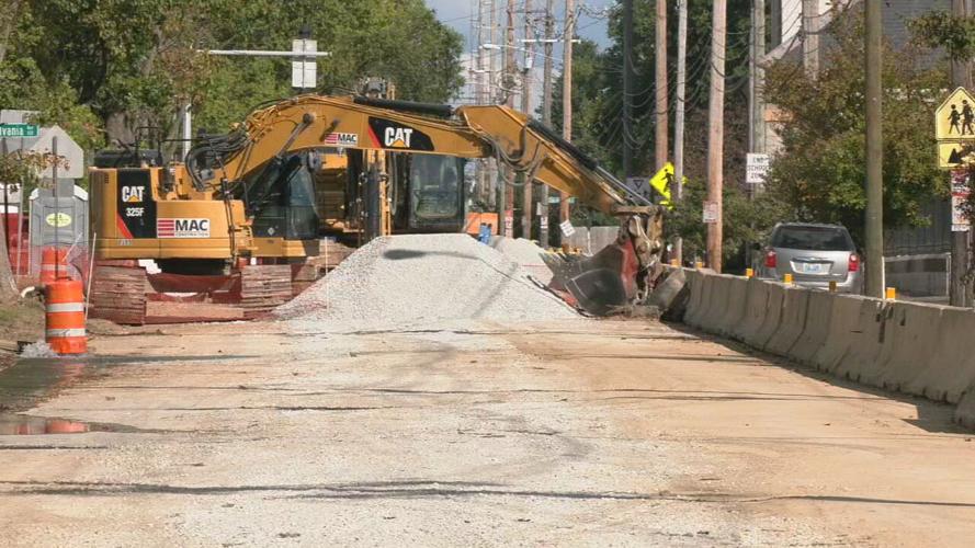 Frankfort Avenue construction