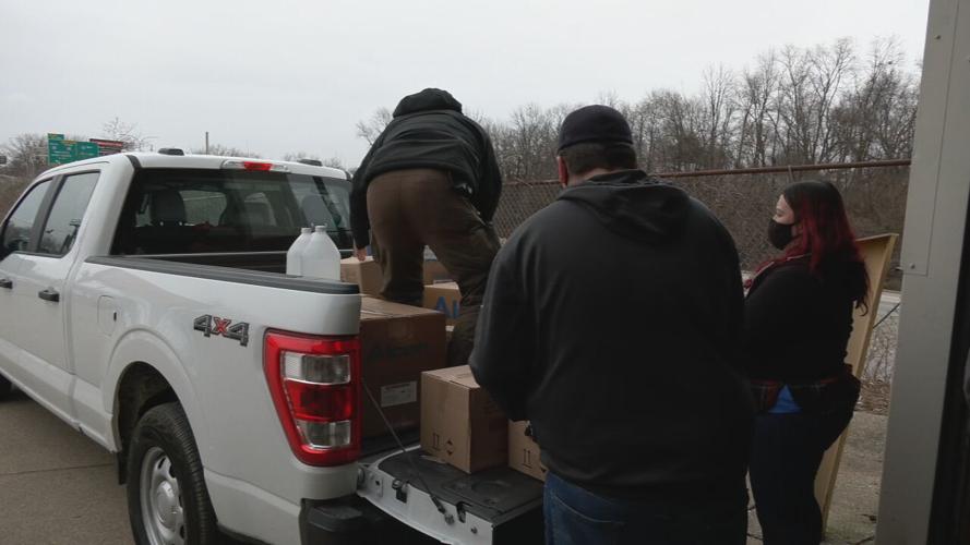 LMPD SUPPLIES FOR HOMELESS