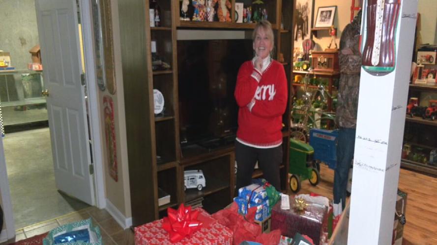 Kentucky woman Christmas gifts, supplies to vets in North Carolina 12-19-24