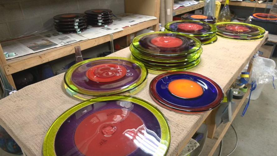 Discs for Stephen Rolfe Powell sculpture
