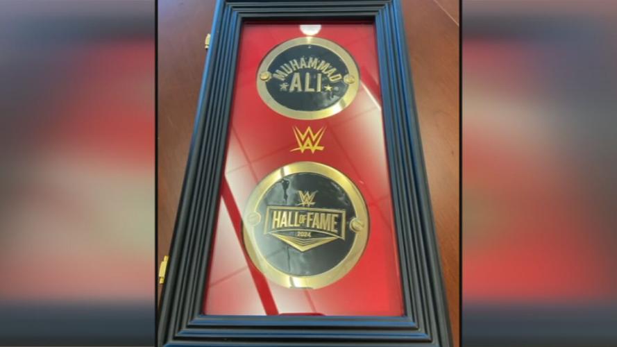 Muhammad Ali WWE Hall of Fame Memorabilia