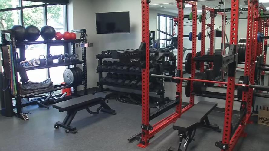 Clarksville Fire Station No. 1 on Stansifer Avenue - weight room
