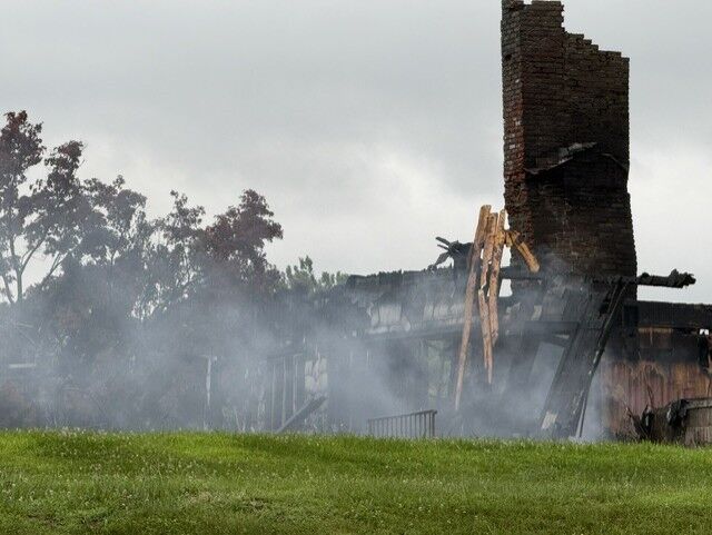 New Albany Golf Course fire