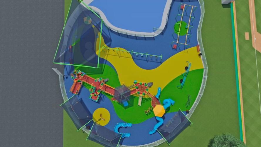 New Albany Inclusive Park Rendering