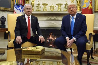 Trump and Netanyahu - 2-4-2025