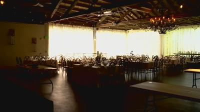 Wedding venue empty