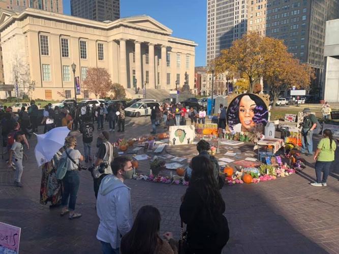 Breonna Taylor memorial 11/7/20