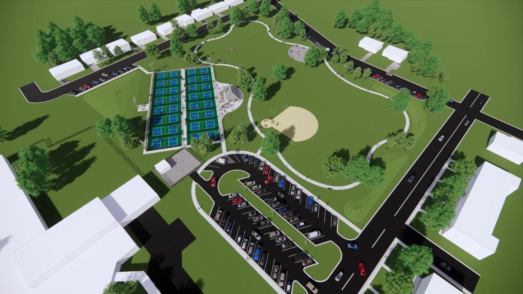 City plans to add 16 new pickleball courts at Jeffersonville park