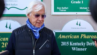 Bob Baffert at Churchill Downs