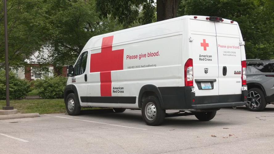American Red Cross van