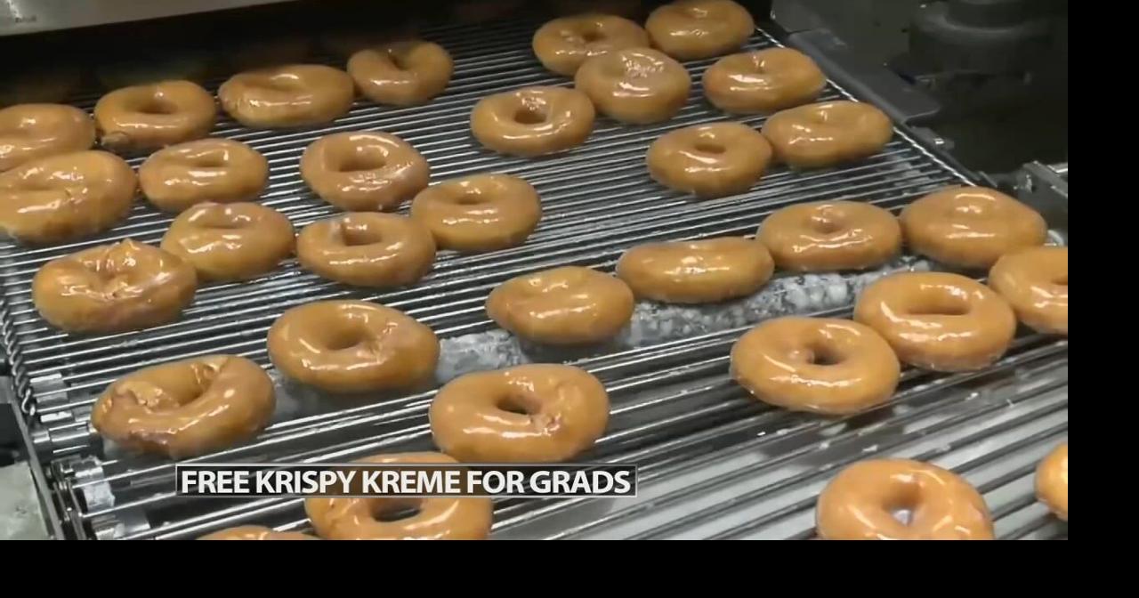 Krispy Kreme offering free doughnuts to 2025 graduates Wdrbvideo