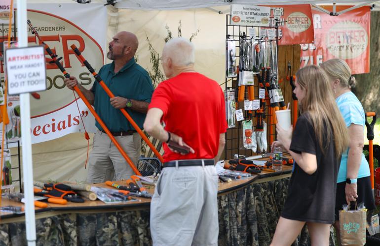 Vendor booth at Gardeners Fair at Locust Grove.JPG