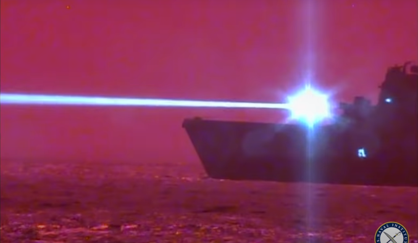 US Navy warship successfully tests laser weapon that can destroy aircraft mid-flight
