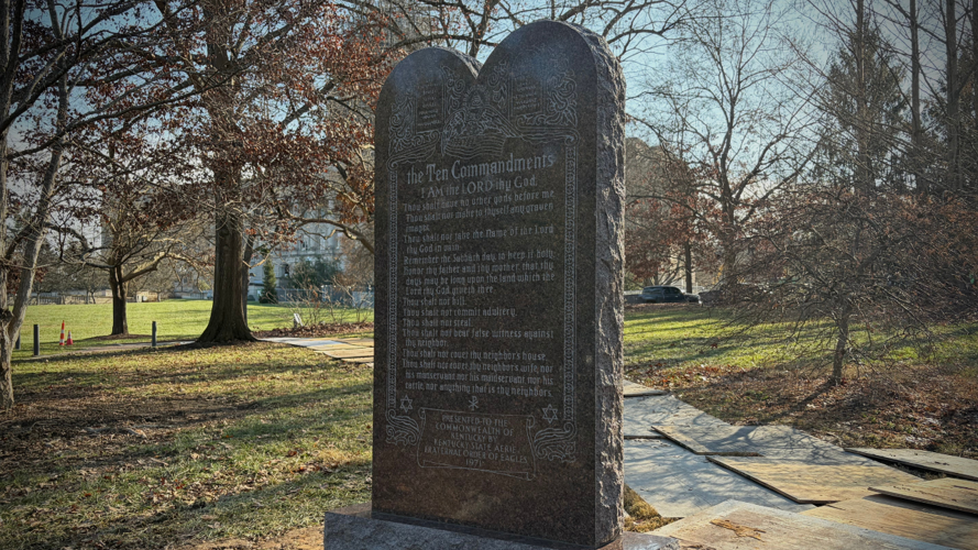Ten Commandments monument