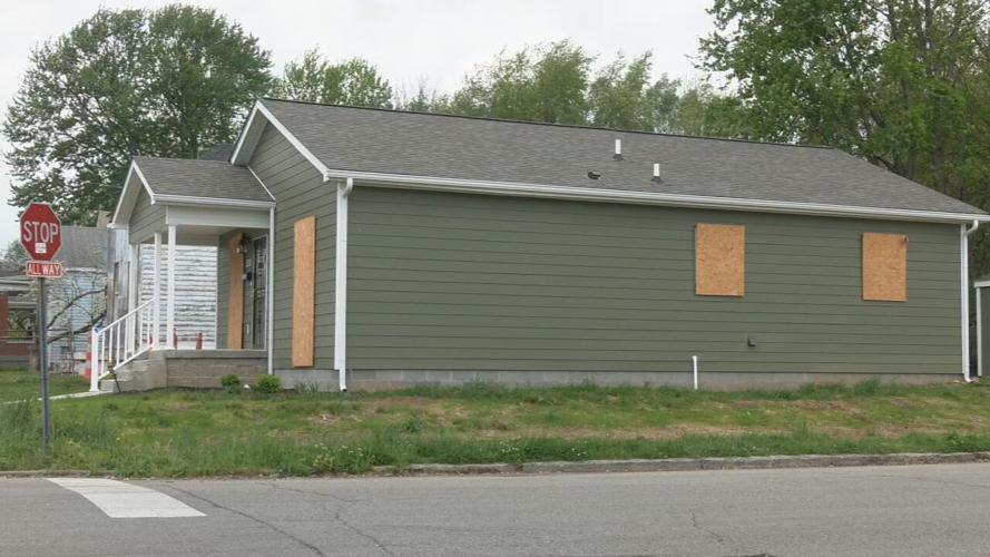 Abandoned home in Louisville's Portland neighborhood