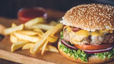 Fries with Burger