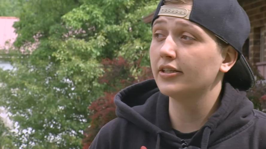Chastity Dupin, resident of Pin Oak Apartments in Radcliff, Ky.