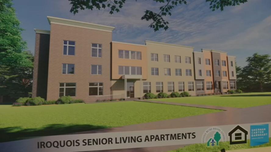Senior Living Apartments to be built at site of former Iroquois Homes property in Louisville.