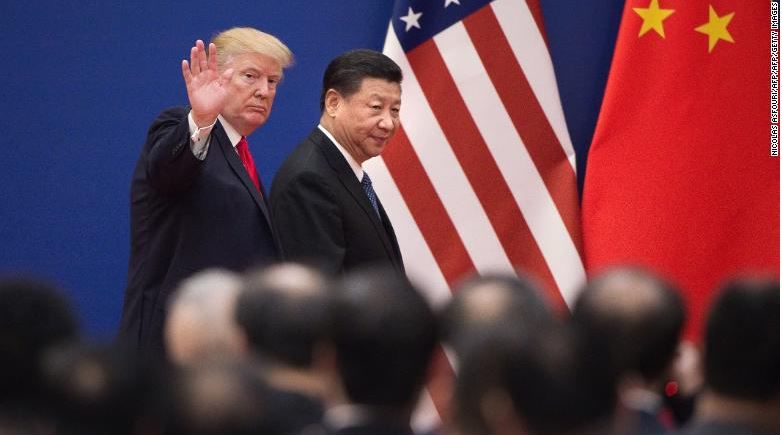 Trump with Xi
