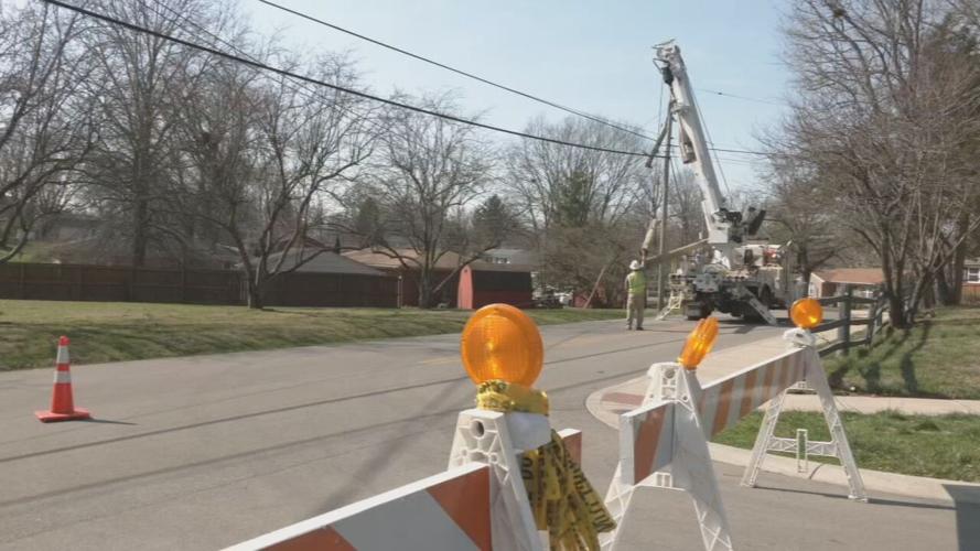 LG&E Crews in Jeffersontown on March 6, 2023