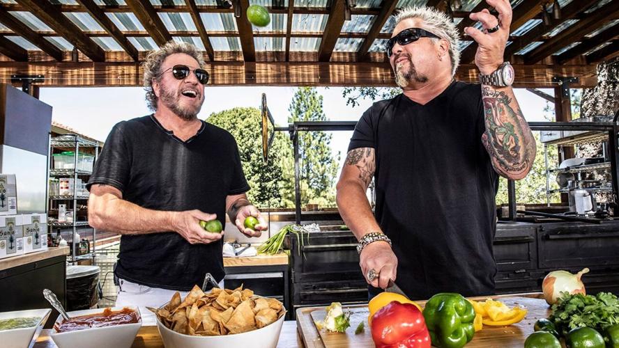 Sammy Hagar and Guy Fieri