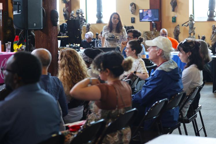 Mindfest attendees listen to panel.JPG