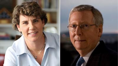 U S Senate Candidate Mcgrath Nabs Endorsements As Polls Show Race With Mcconnell Tightening News Wdrb Com