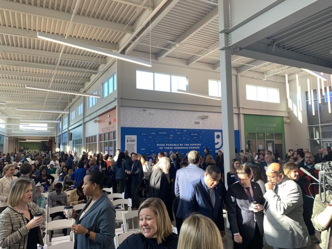 Crowds gather at West Louisville Opportunity Center.jpg
