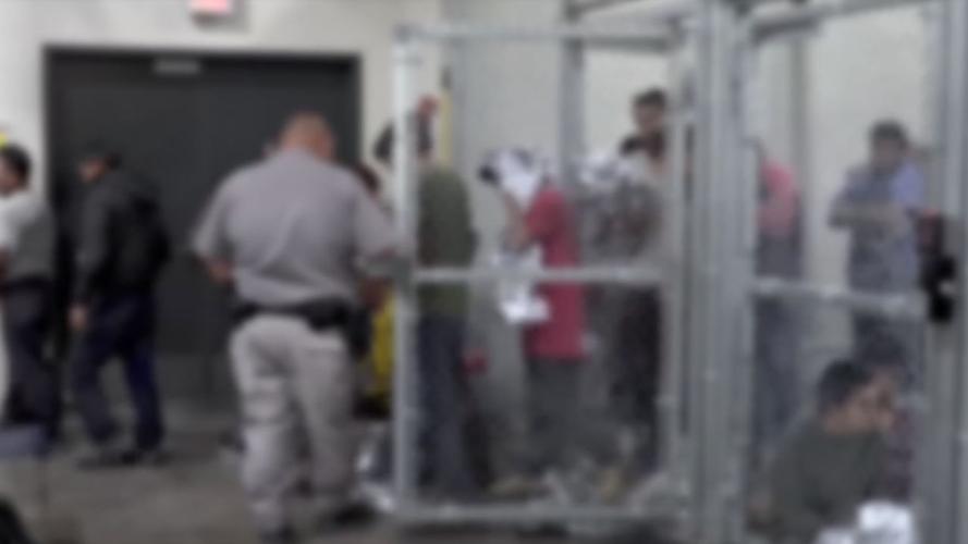 Migrants at the U.S. southern border