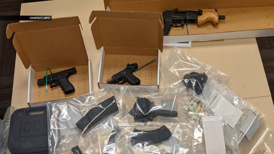 LMPD seized guns