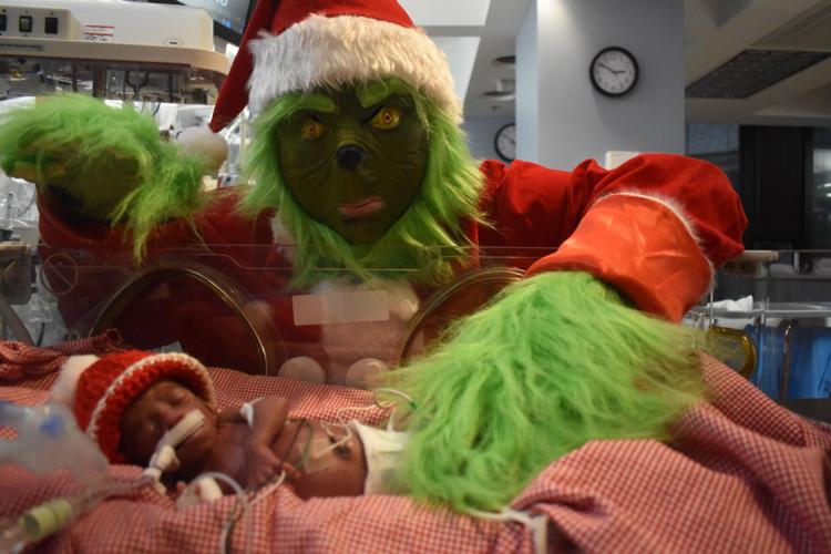 UofL Hospital NICU Babies at Christmas