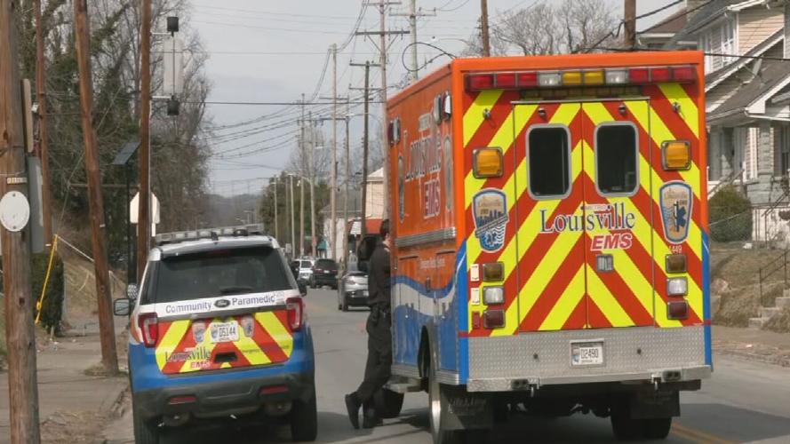 Louisville EMS at scene of standoff in Louisville's Shawnee neighborhood