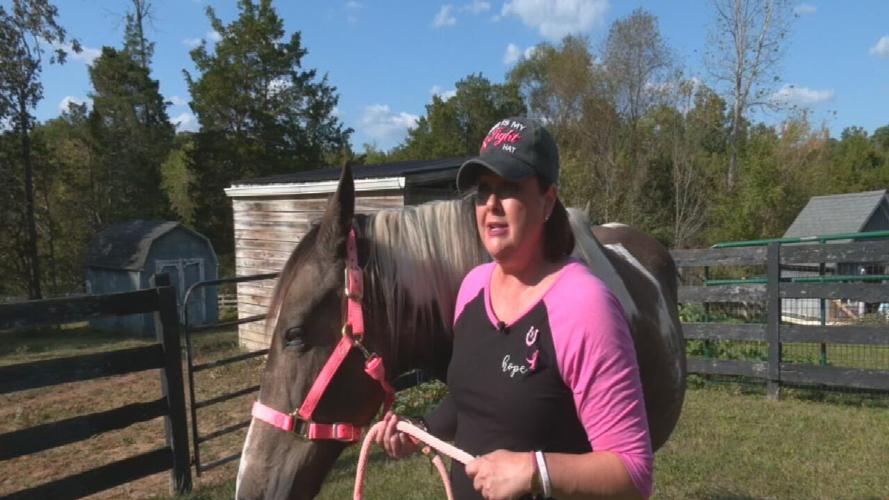 Tracy Bandy with horse