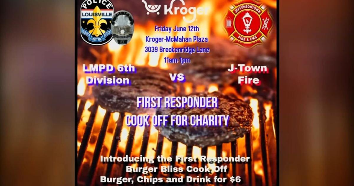 LMPD, Jtown Fire host charity burger fundraiser