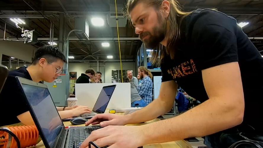 GE FirstBuild hackathon on Feb. 19, 2020