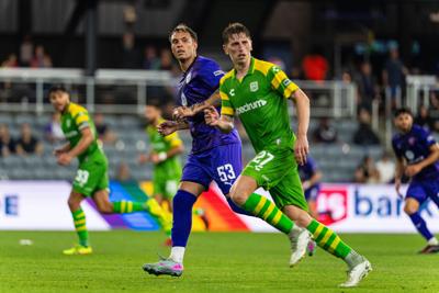 Louisville City FC played Tampa Bay Rowdies