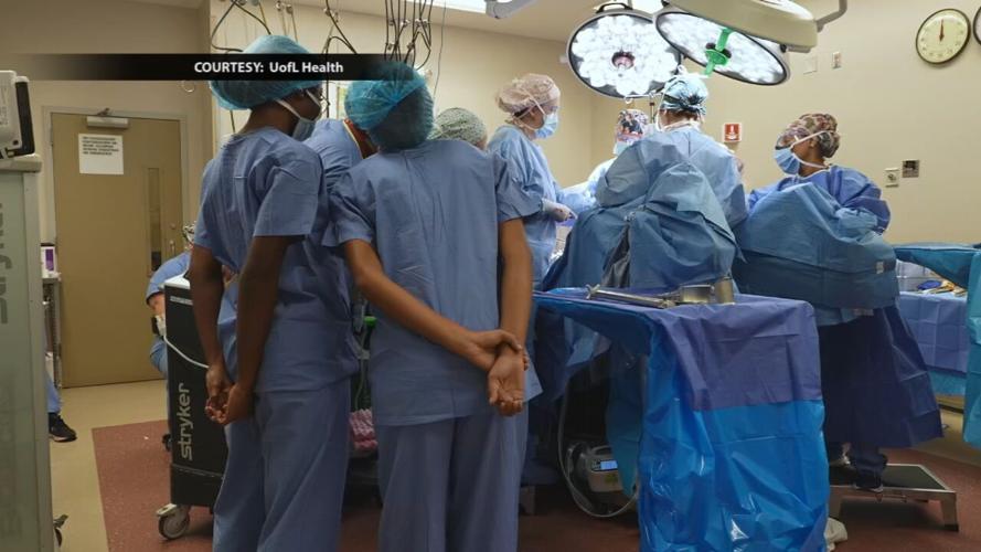 Central High School students take part in 'immersive' surgical training at UofL Health