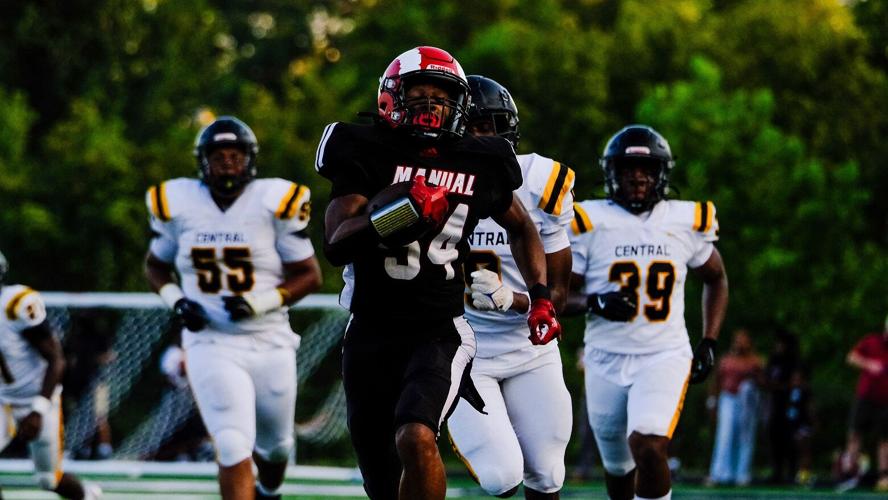 Manual football v. Central - 8.22.25