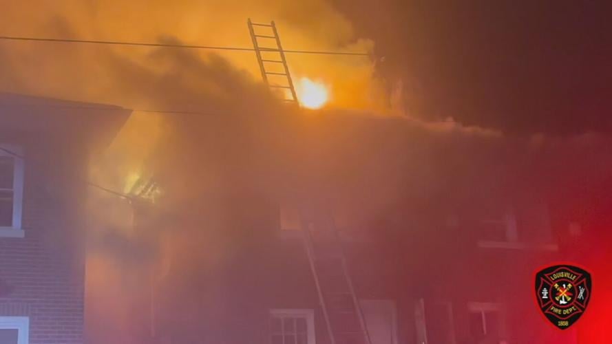 Apartment fire on 41st Street