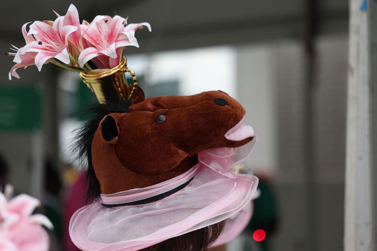 Fans on Kentucky Oaks Day 2025